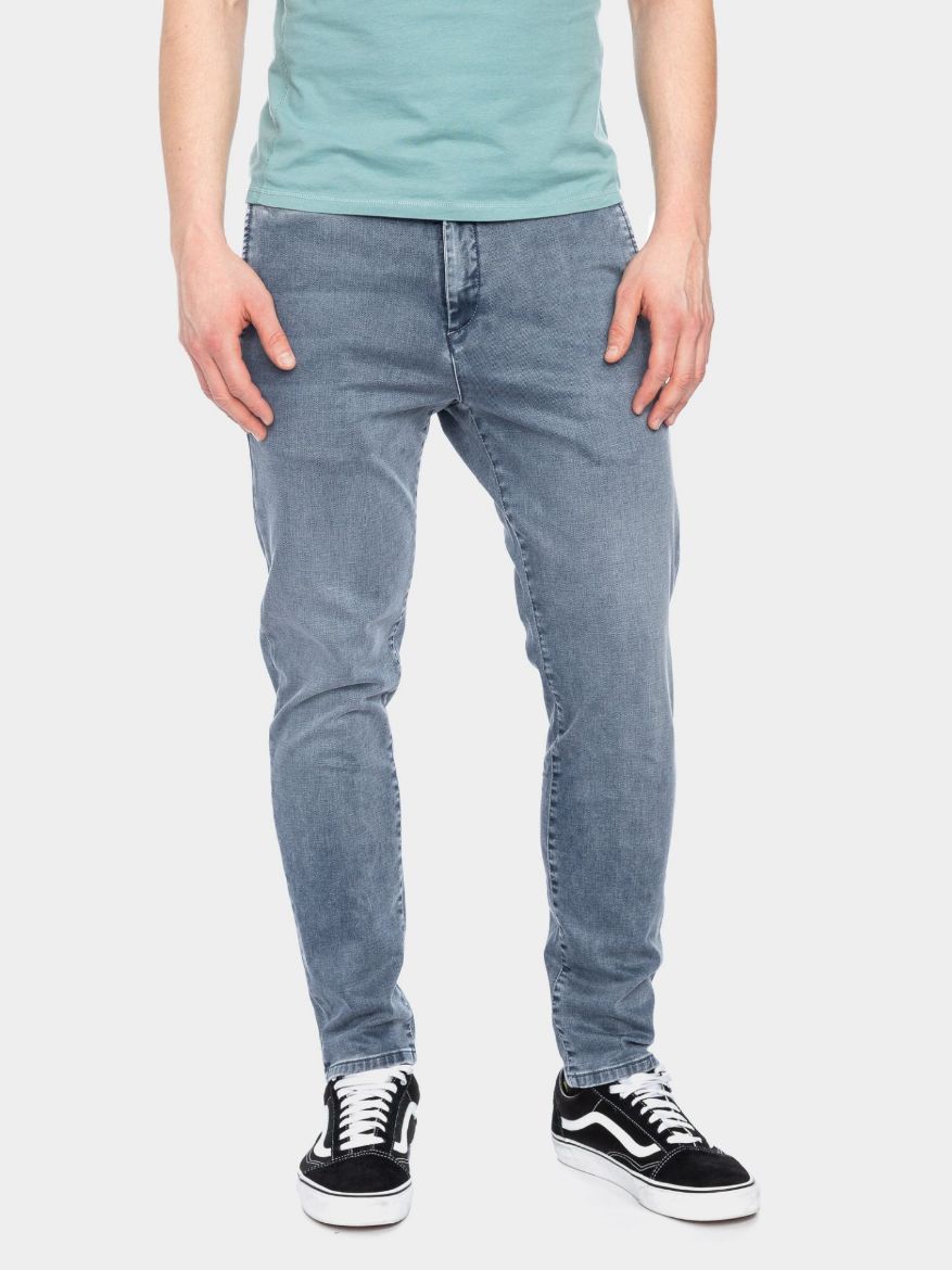 Bild von Tall Unisex Jeans Chino Bull, denim blue grey