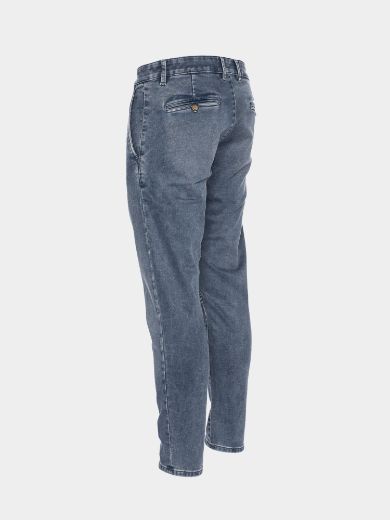 Bild von Tall Unisex Jeans Chino Bull, denim blue grey