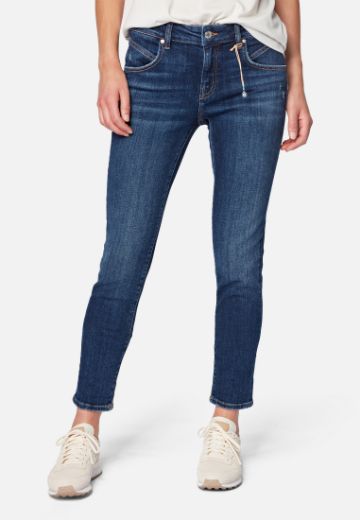Picture of Mavi Jeans Adriana Super Skinny L34 & L36 & L38 Inch dark brushed denim
