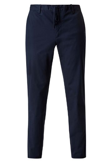 Picture of Tall Chino Trousers Drawstring L36 Inch, navy blue