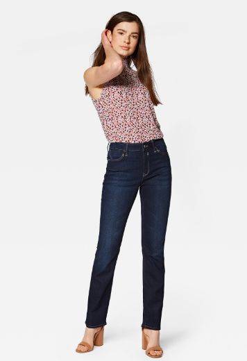 Picture of Mavi Jeans Kendra Straight Fit L36 & L38 Inch, dark blue stretch