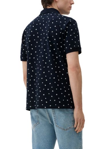 Image de s.Oliver Tall Polo à Imprimé Minimal