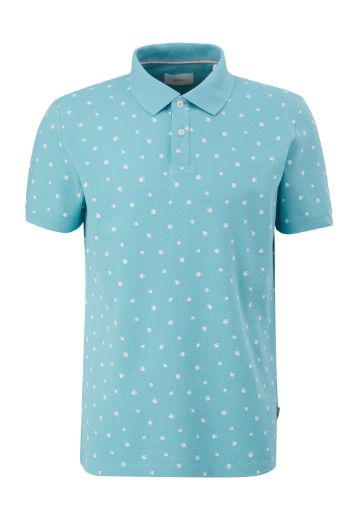 Image de s.Oliver Tall Polo à Imprimé Minimal