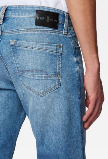Picture of Tall Mavi Jeans Chris Tapered Leg L36 & L38 Inch, dusty shaded ultra move