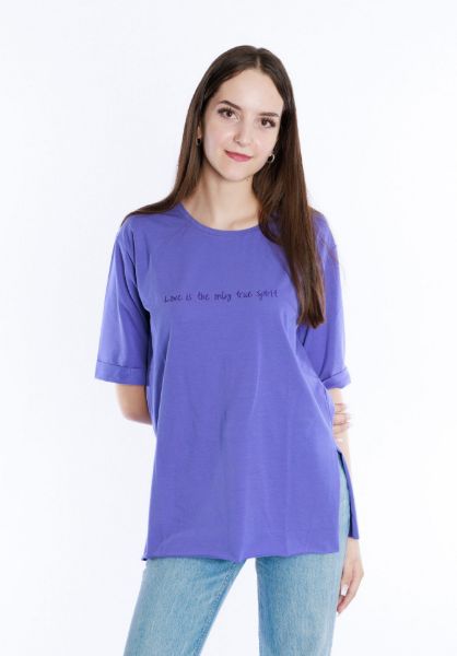 Agrandir l'image de T-Shirt Long, violet Image de T-Shirt Long, violet