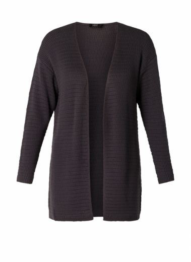 Picture of Open Cardigan with Structured Knit