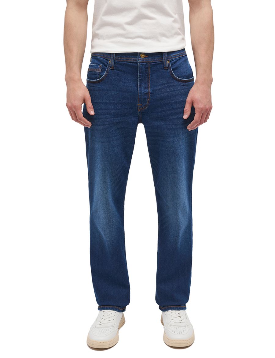 Image de Tall Mustang Jeans Washington Straight L36 & L38 pouce, bleu moyen