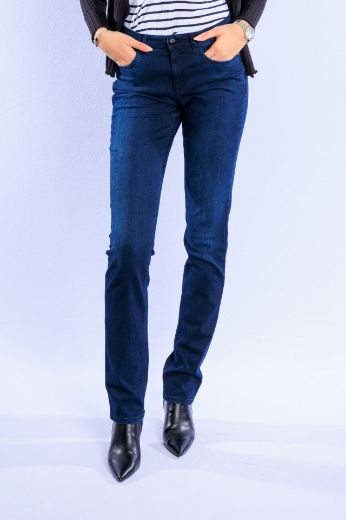 Picture of Tall Lena Jeans L38 inch, dark blue washed