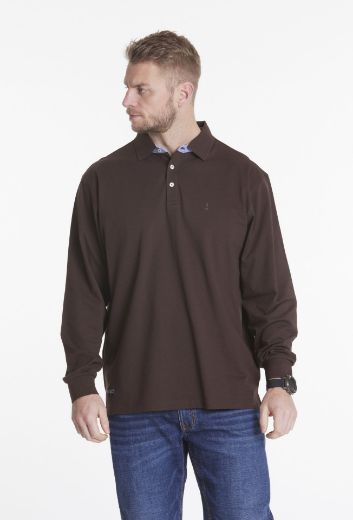 Image de Tall Polo Piqué à Manches Longues