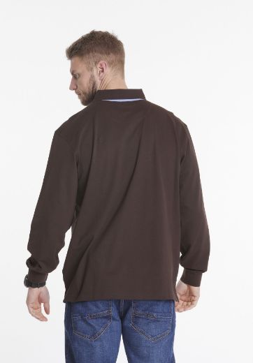 Image de Tall Polo Piqué à Manches Longues