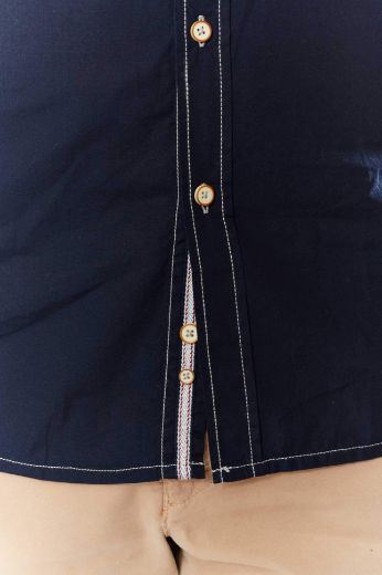 Image de Chemise Décontractée à Manches Longues avec Broderie