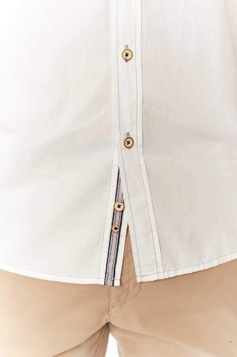 Image de Chemise Décontractée à Manches Longues avec Broderie