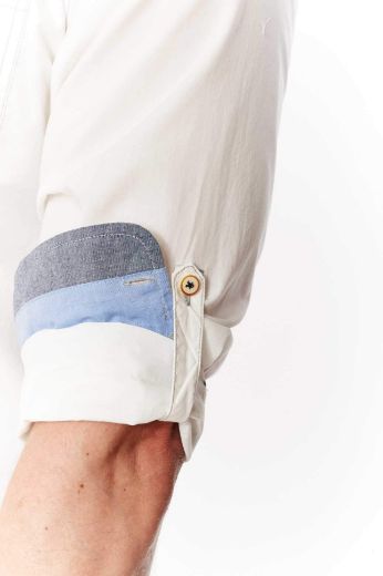 Image de Chemise Décontractée à Manches Longues avec Broderie
