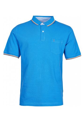 Image de Polo t-shirt avec rayures contrastées sur le col