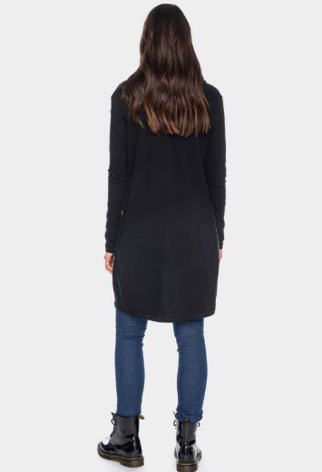 Picture of Knitted coat Emilia organic cotton (GOTS), jet black