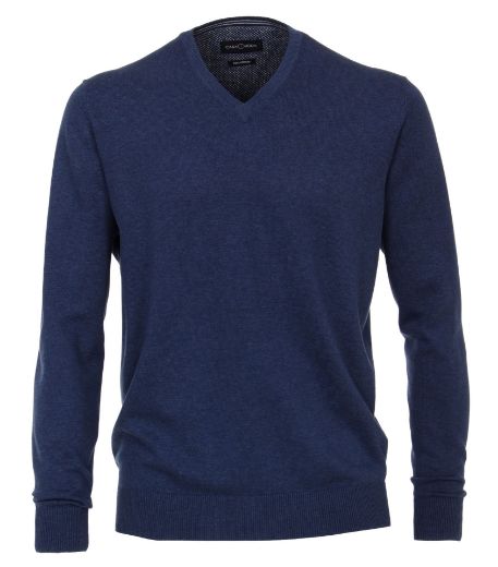Picture of Tall Men's Knitted Jumper V-Neck