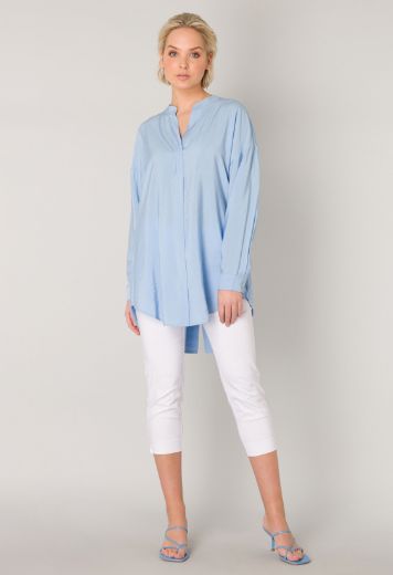 Image de Blouse Longue sans Col, soft blue