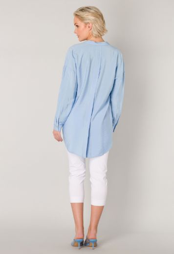 Image de Blouse Longue sans Col, soft blue
