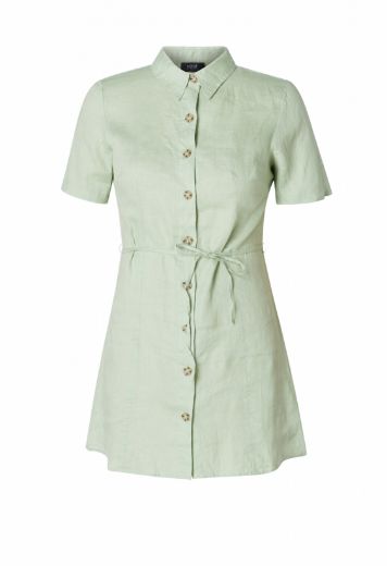 Bild von Leinen Longbluse Kurzarm