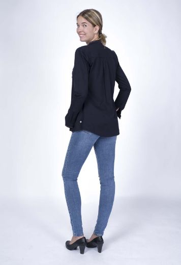 Picture of Jersey blouse tunic, navy blue