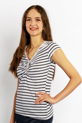 Picture of Ladies T-Shirt Striped
