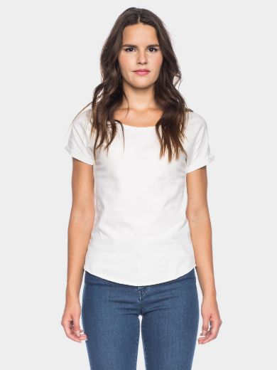 Image de Coton Organique T-Shirt Cleo, blanc