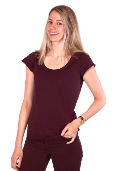 Agrandir l'image de T-shirt à col rond en coton biologique Image de T-shirt à col rond en coton biologique