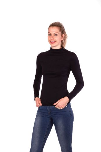 Picture of Long sleeve shirt turtle neck organic cotton