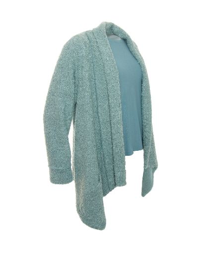 Picture of Open bouclé-knit cardigan