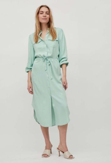 Bild von VILA Vero Moda Tall Embrace Midi-Kleid, mint