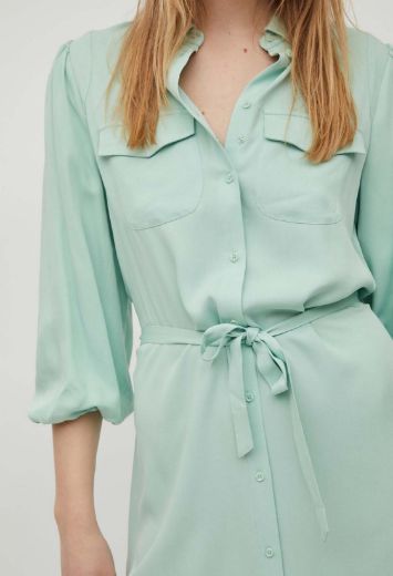 Bild von VILA Vero Moda Tall Embrace Midi-Kleid, mint