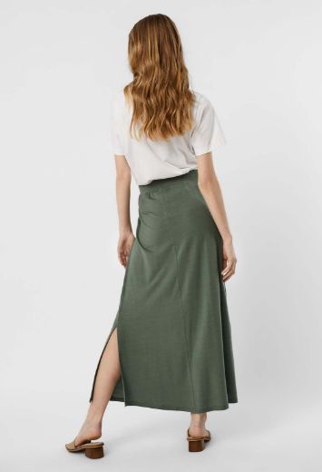 Image de Vero Moda Tall Ava Maxi Jupe, vert laurel wreath