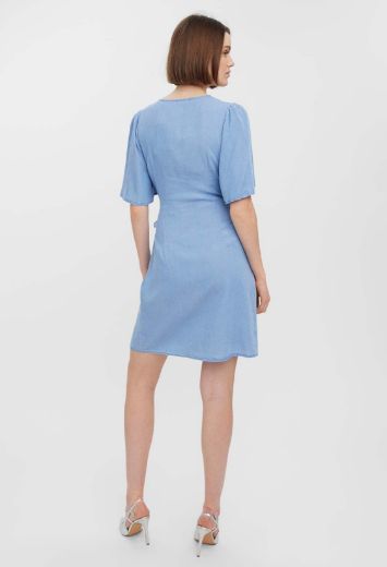 Image de Vero Moda Tall Liliana Robe Courte Portefeuille en Tencel