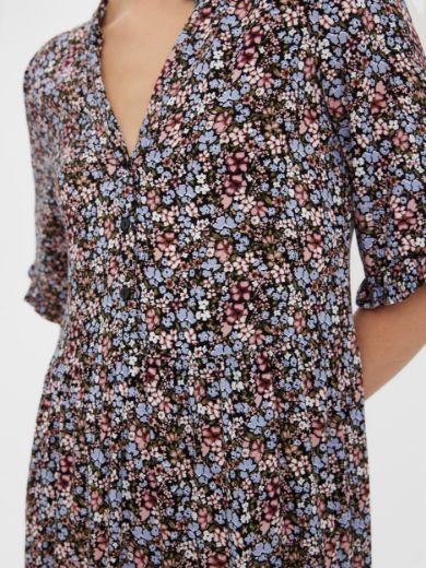 Bild von Vero Moda Tall Easy Halbarm Midi-Kleid, flower print