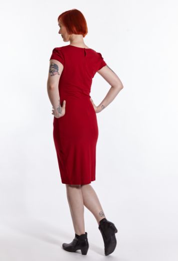Picture of Dress knee length, jester red