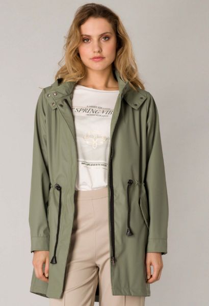 Agrandir l'image de Parka de Pluie avec Capuche, dried rosmary Image de Parka de Pluie avec Capuche, dried rosmary