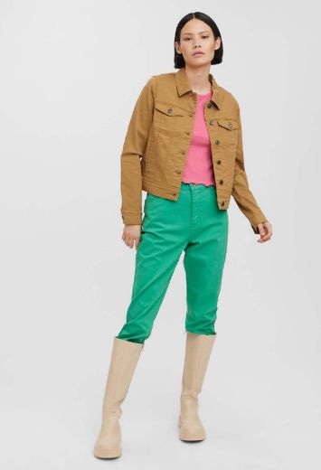 Image de Vero Moda Tall Hotsoya Jeans Veste Couleur Denim