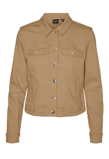 Image de Vero Moda Tall Hotsoya Jeans Veste Couleur Denim