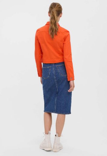 Image de Vero Moda Tall Hotsoya Jeans Veste Couleur Denim