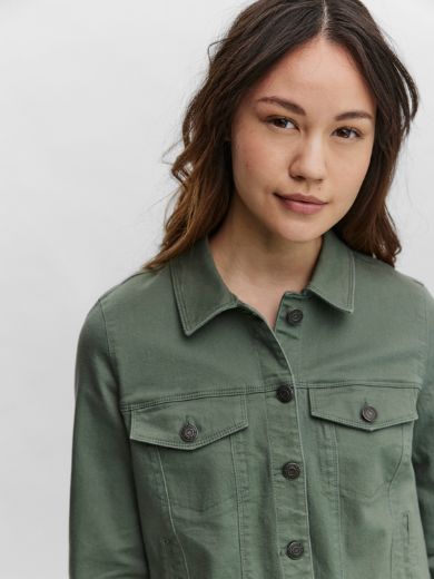 Image de Vero Moda Tall Hotsoya Jeans Veste Couleur Denim