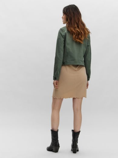 Image de Vero Moda Tall Hotsoya Jeans Veste Couleur Denim