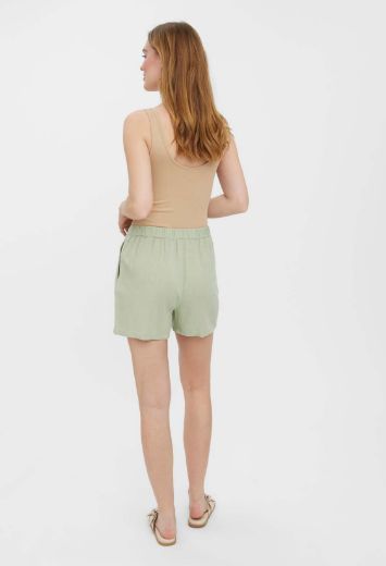 Image de Vero Moda Tall Jesmilo Short en Lin Taille Haute