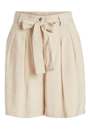 Bild von VILA Vero Moda Tall Paulina Shorts mit Bindegürtel, beige