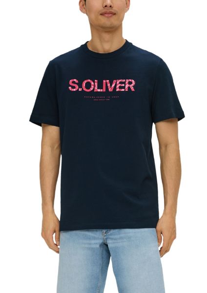 Zeige Details für Tall Herren T-Shirt mit Logo Bild von Tall Herren T-Shirt mit Logo
