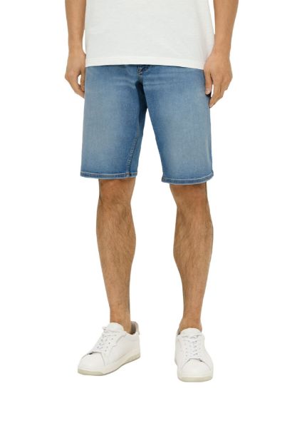 Show details for Tall Men Jeans Bermudas, light blue washed Picture of Tall Men Jeans Bermudas, light blue washed