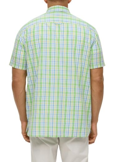 Picture of Tall Men Short Sleeve Shirt Checked