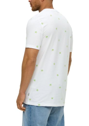 Picture of Tall Men T-Shirt Flower Dots
