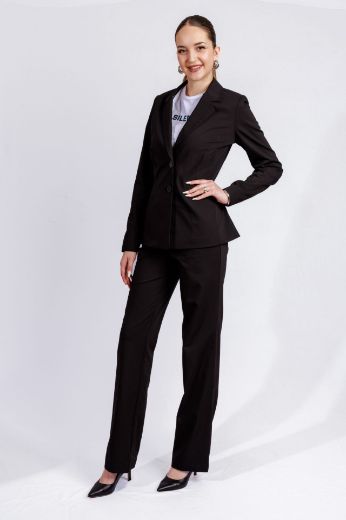 Picture of Tall Ladies Suit Trousers Wide Leg L37 Inch