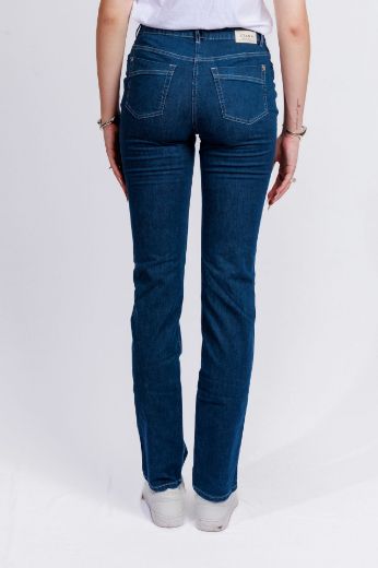 Image de Tall Jeans Ronja Slim Fit Denim Léger L38 Inch, bleu moyen