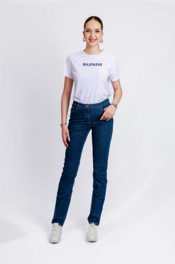 Bild von Tall Jeans Ronja Slim Fit Leichter Denim L38 Inch, mittelblau